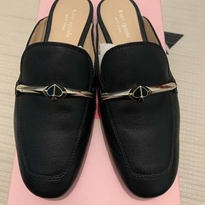 Kate Spade Laura Black Mules